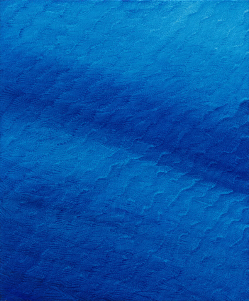 Liu Jinghong – Enlightenment Blue No.25