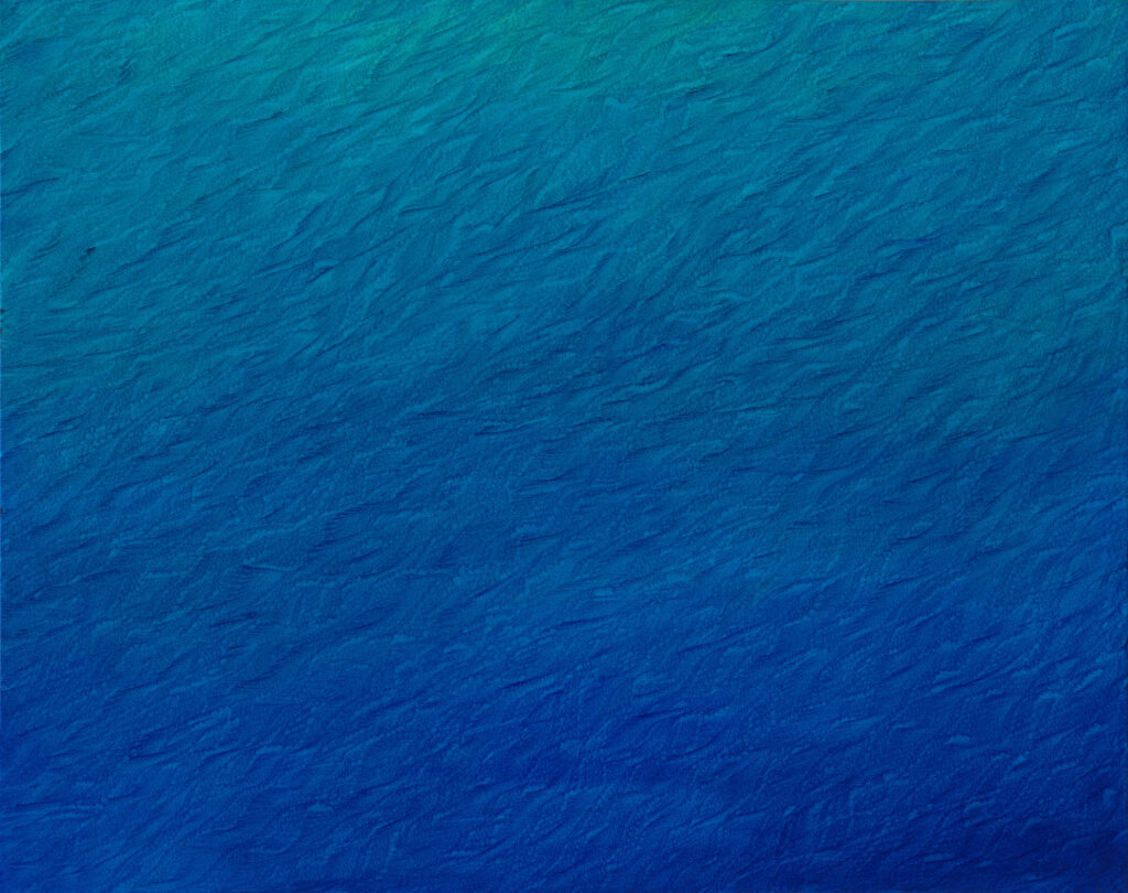 Liu Jinghong – Enlightenment Blue No.29