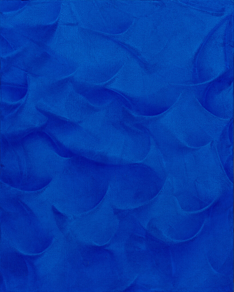 Liu Jinghong – Enlightenment Blue No.18